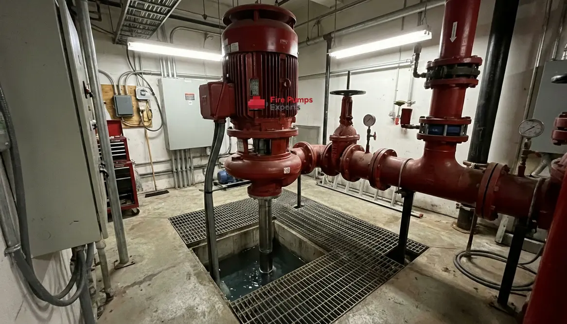 vertical turbine fire pump