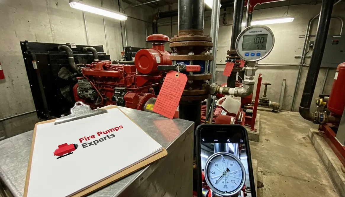 AS 1851 fire pump