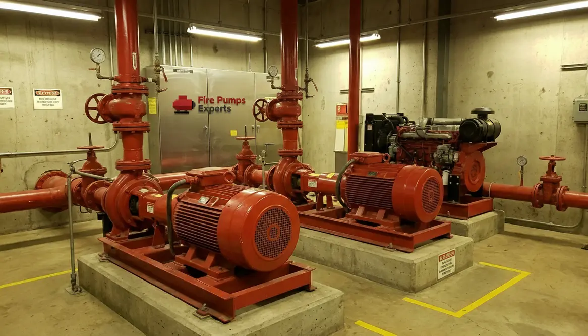 EN 12845 fire pump