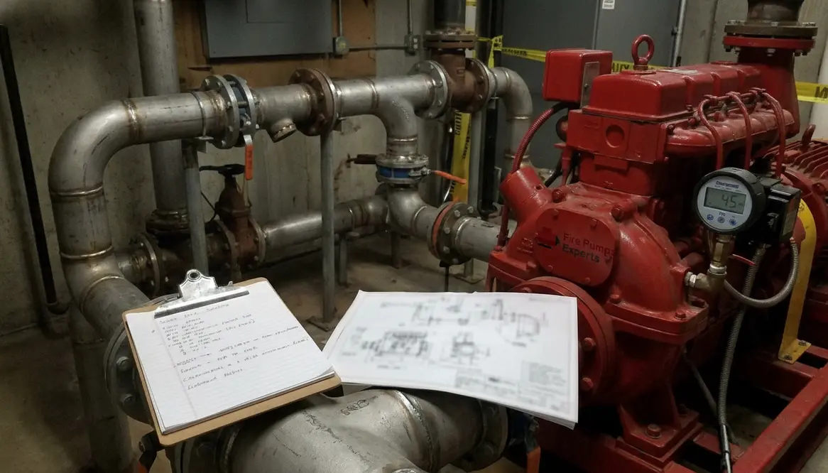 FM DS 3-7 suction piping