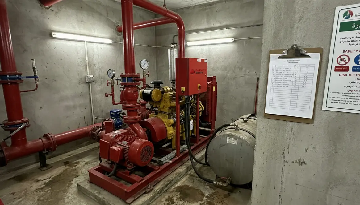 UAE Fire Code diesel
