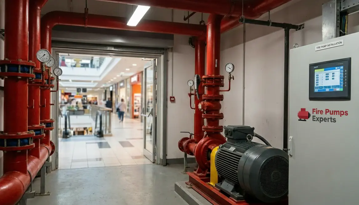 fire pump shopping centres worldwide