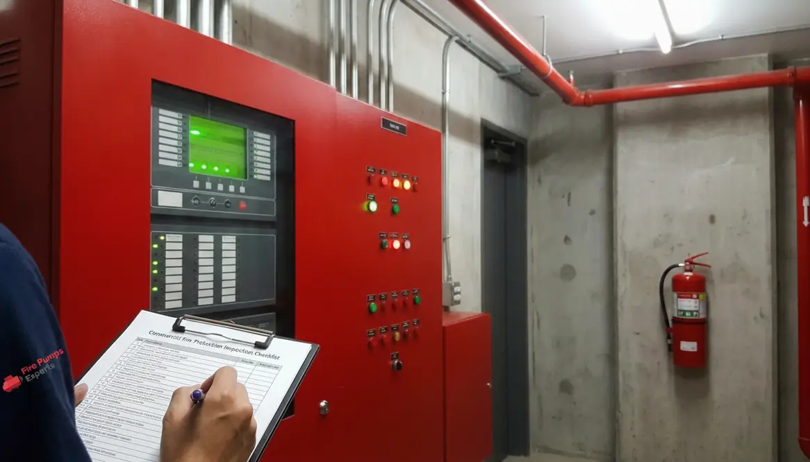 commercial fire protection inspection checklist