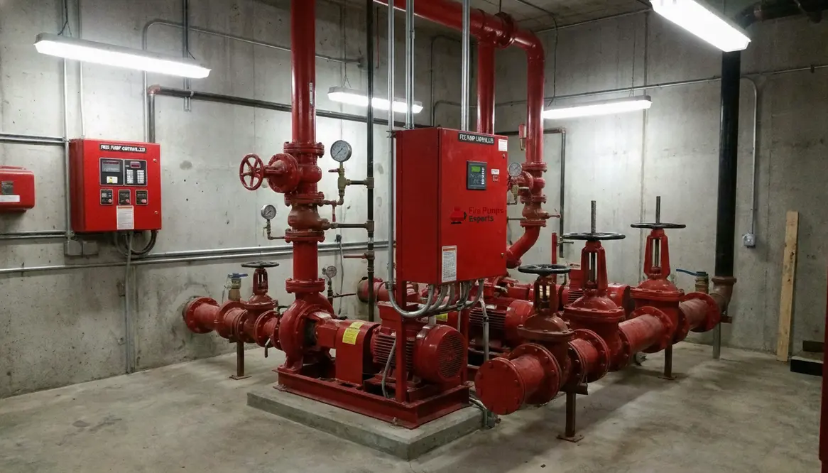 commercial fire pump requirements