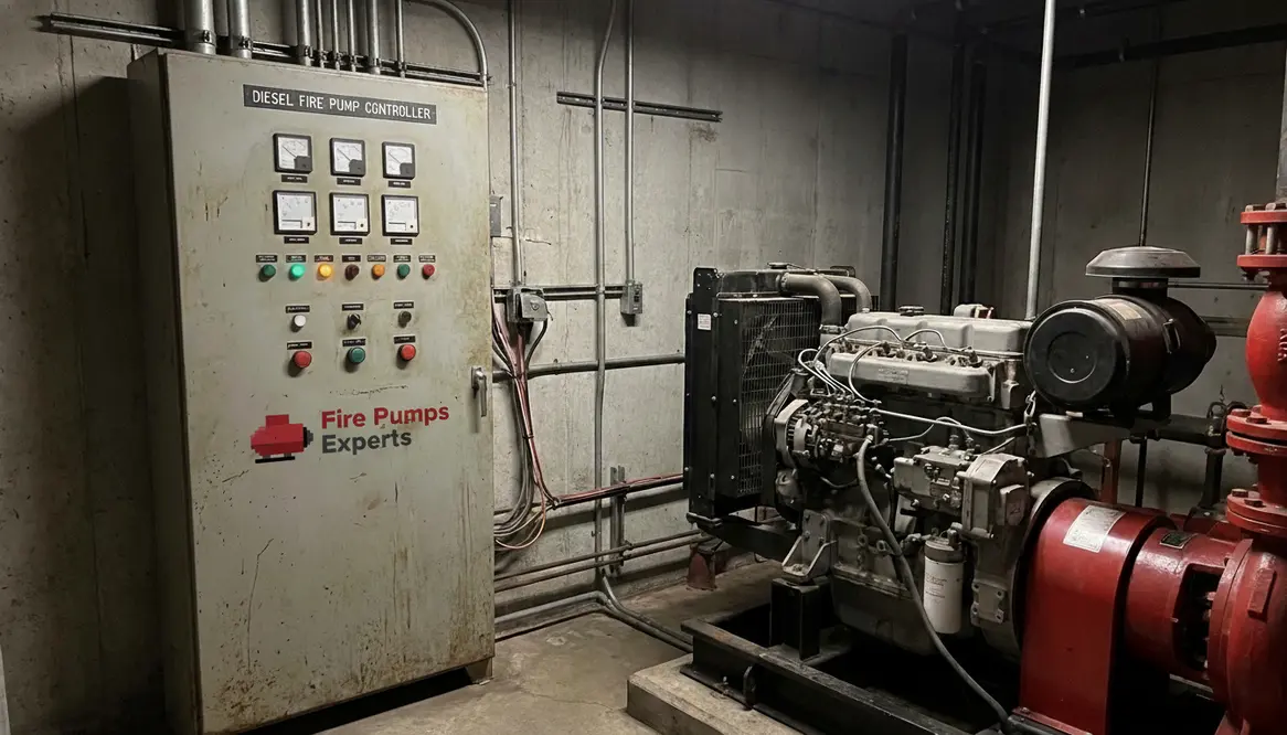 diesel fire pump controller