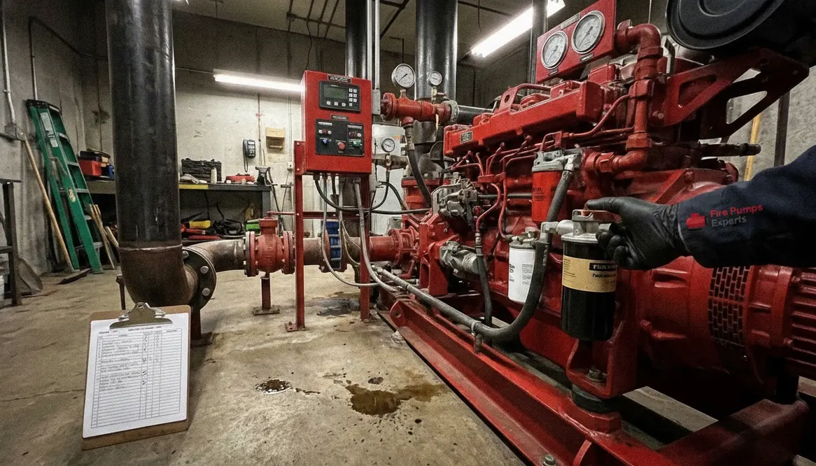 diesel fire pump maintenance