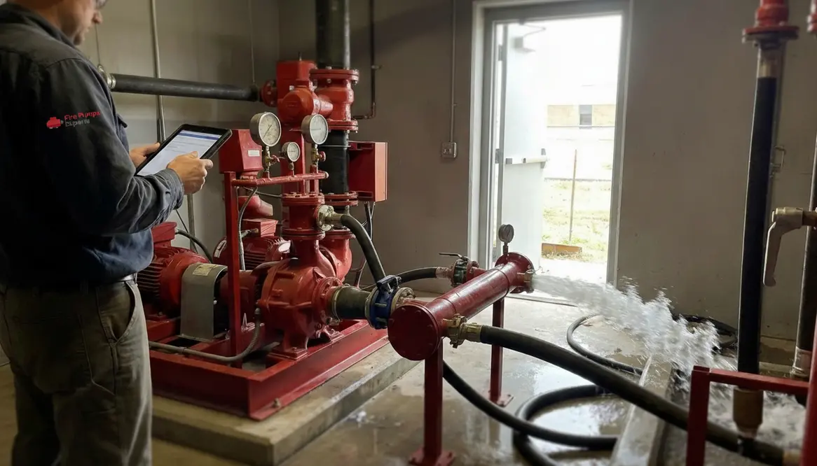 fire pump flow testing