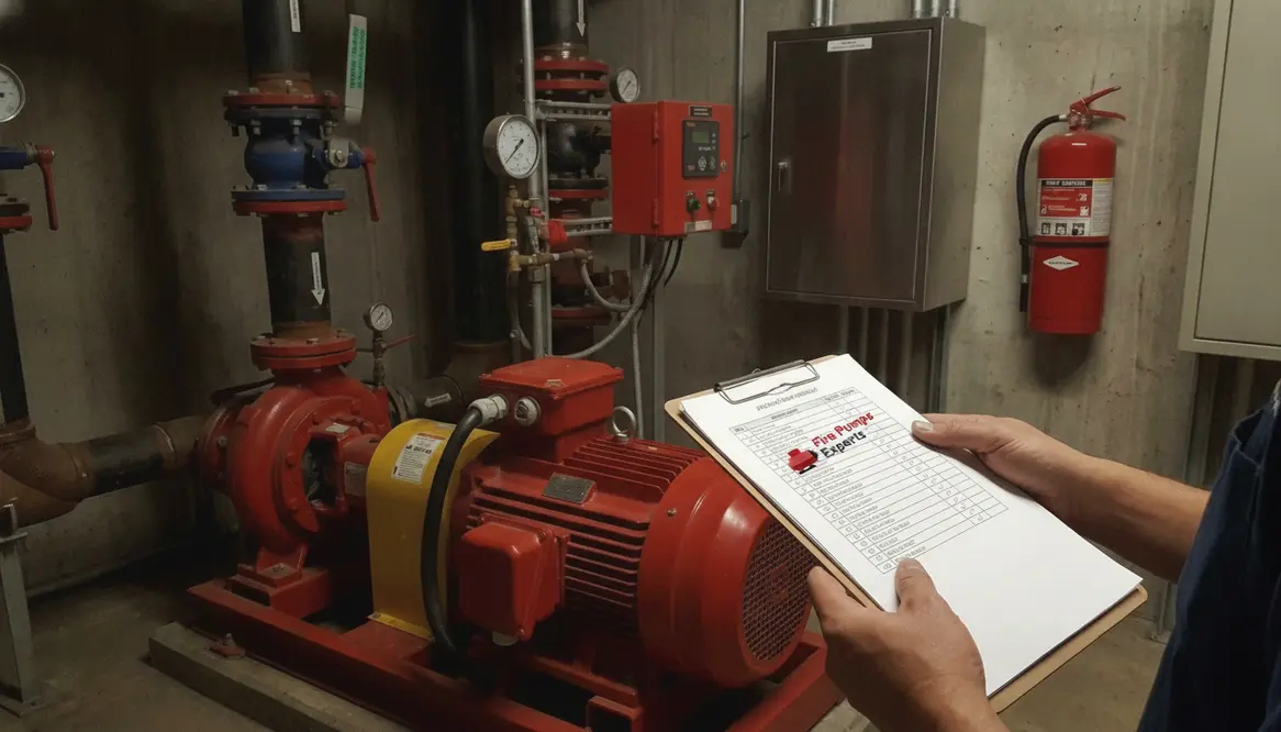 fire pump inspection checklist