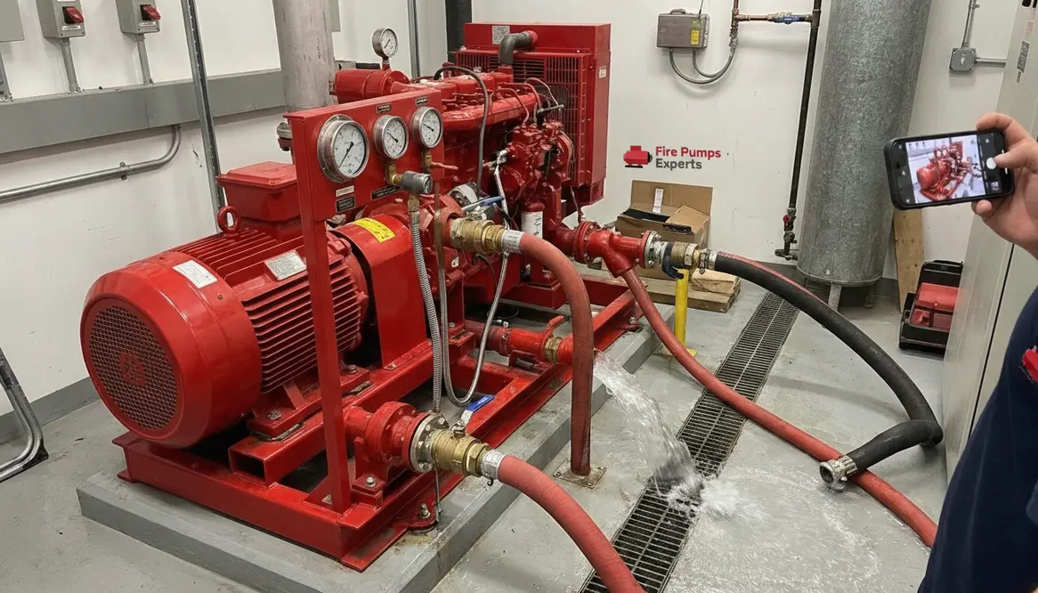 fire pump pressure testing