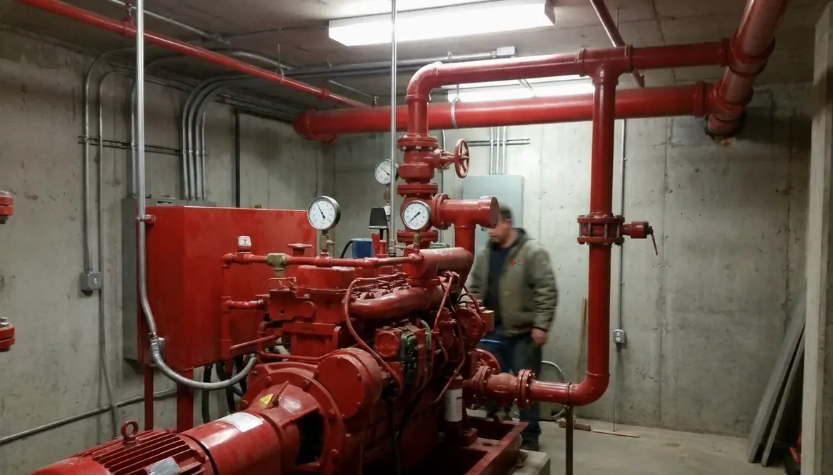 fire pump sprinkler system