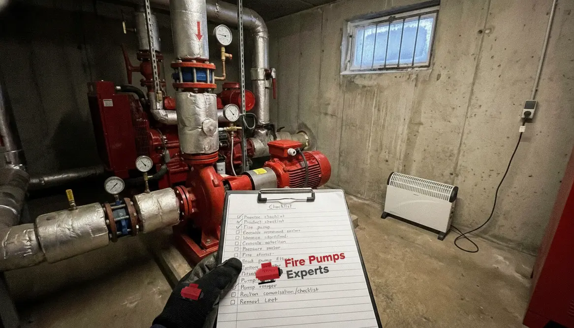 fire pump winter maintenance