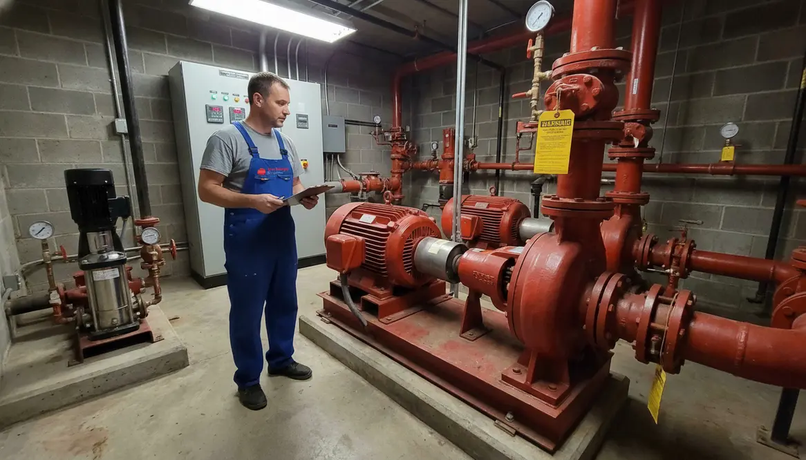 fire sprinkler pump system