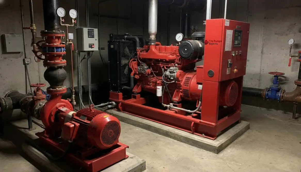 how does a fire pump work