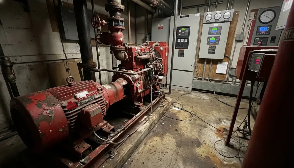 upgrade fire pump system