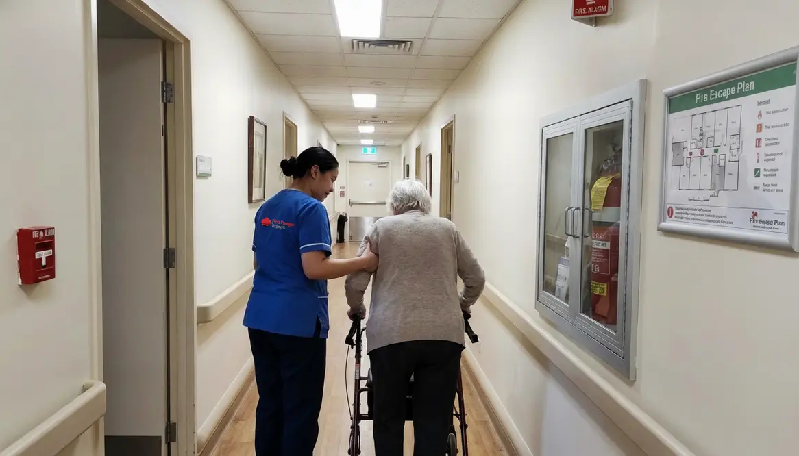 aged care fire protection