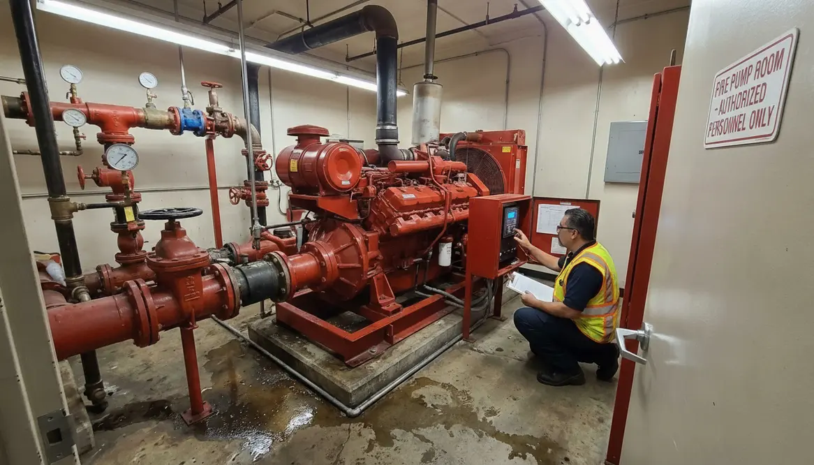 annual fire pump testing requirements los angeles