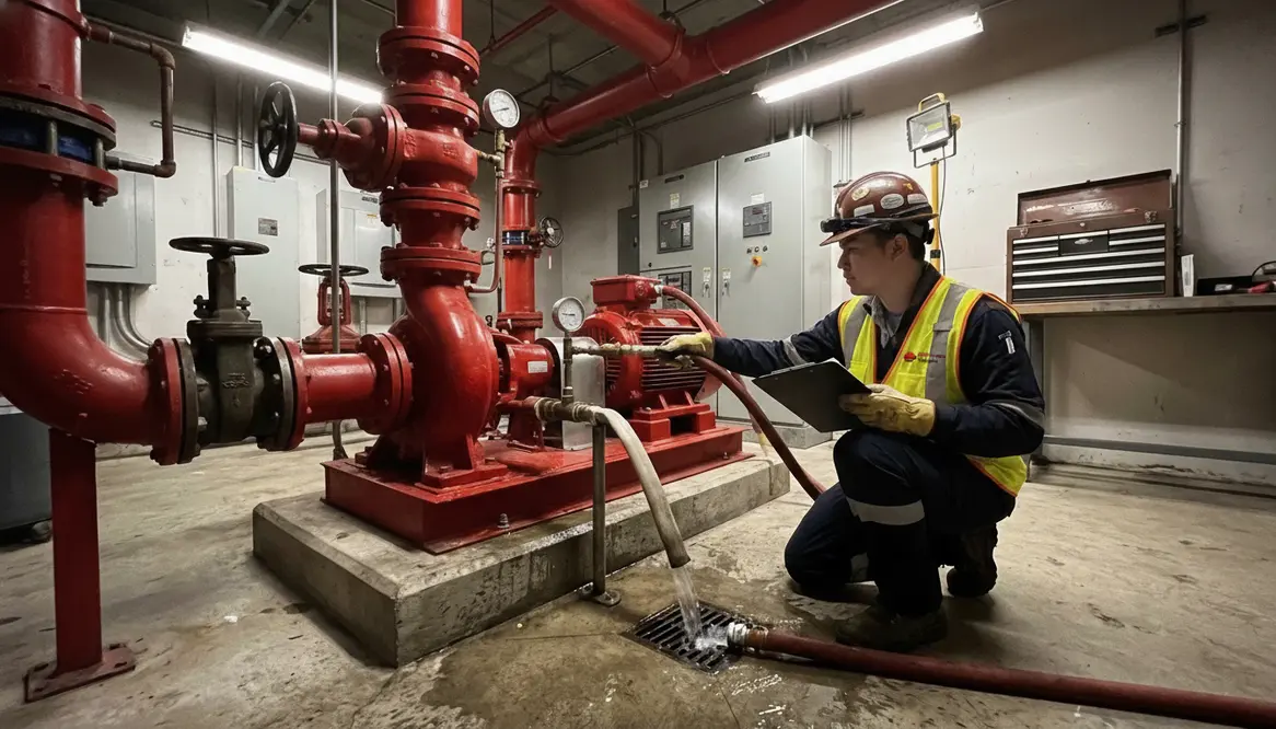 annual fire pump testing