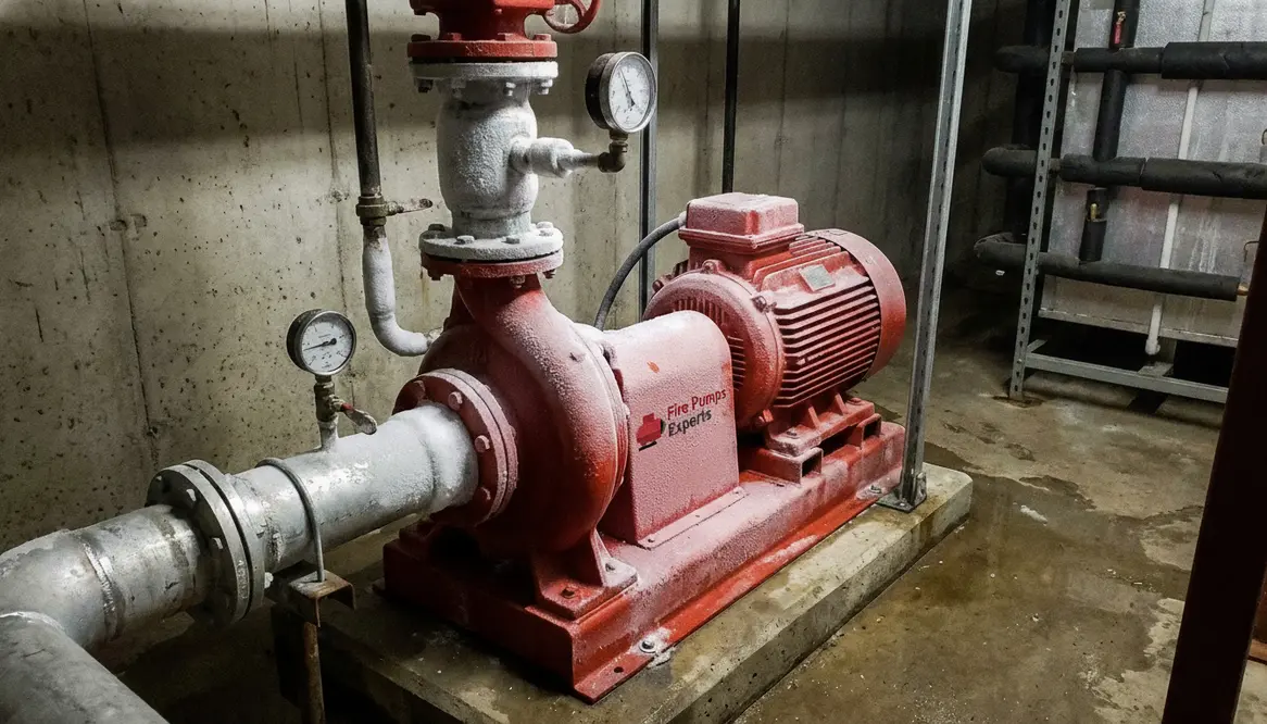 cold storage fire protection, freezer fire sprinkler system, fire pump