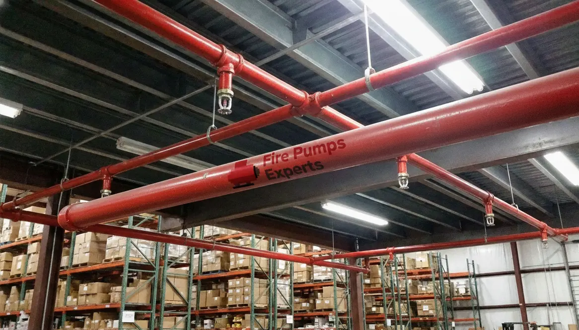 commercial fire sprinkler system