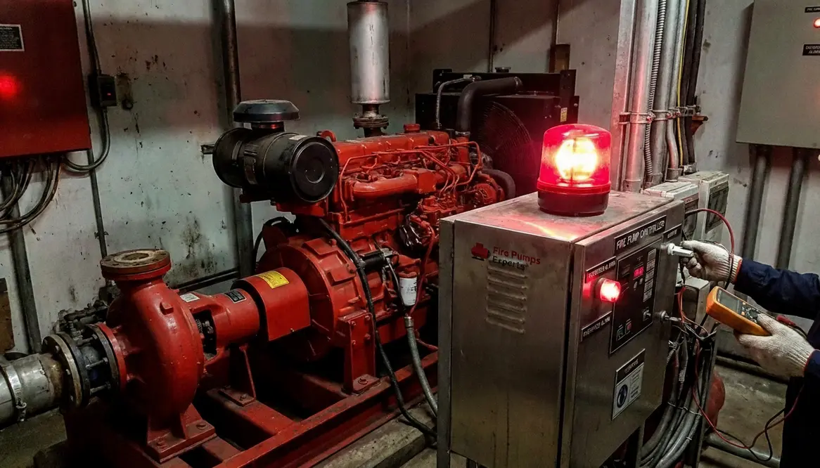 diesel fire pump overspeed, diesel fire pump controller