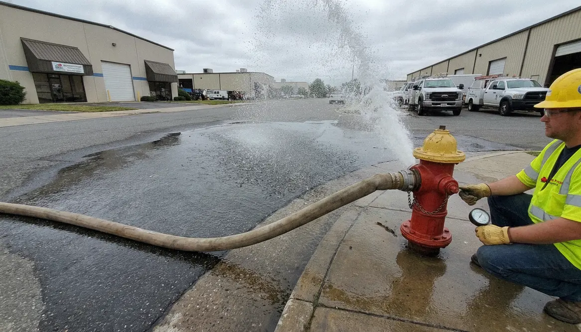 fire hydrant flow test