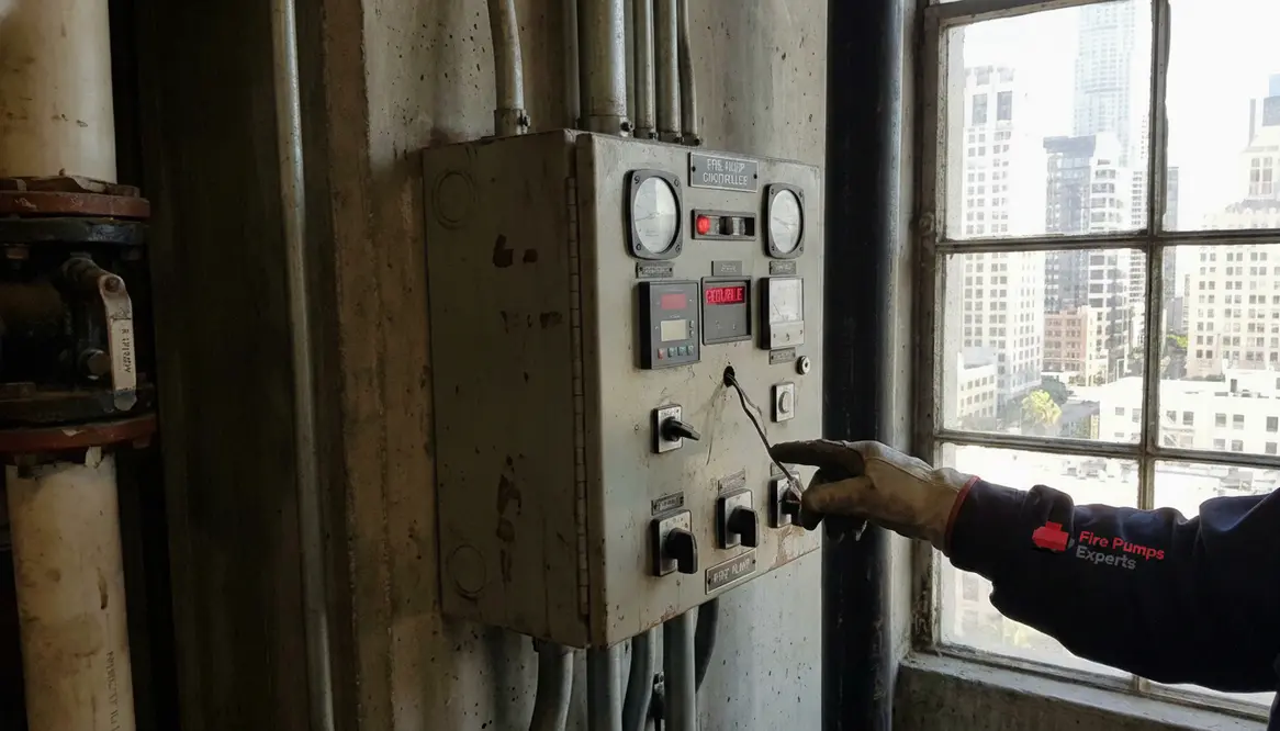 fire pump controller problems commercial buildings