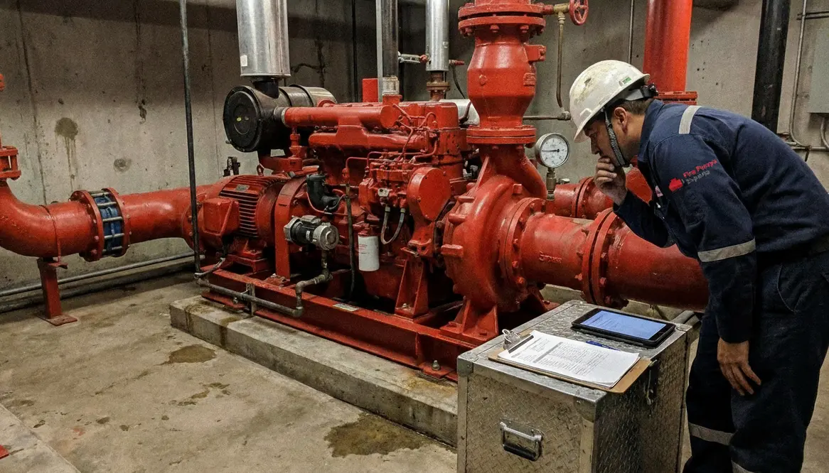 fire pump failed test