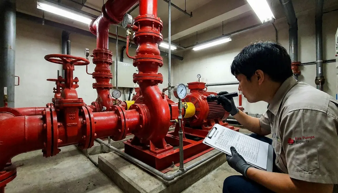 fire pump maintenance checklist