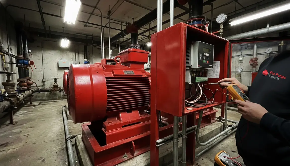 fire pump motor, electric fire pump, fire pump troubleshooting