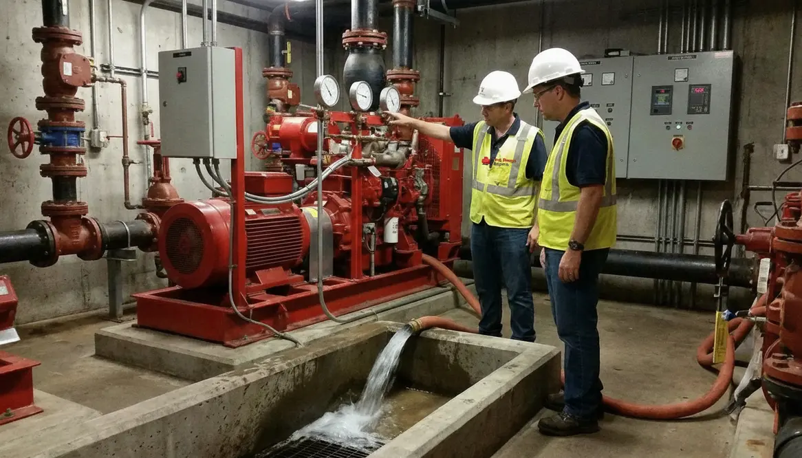 fire pump performance testing