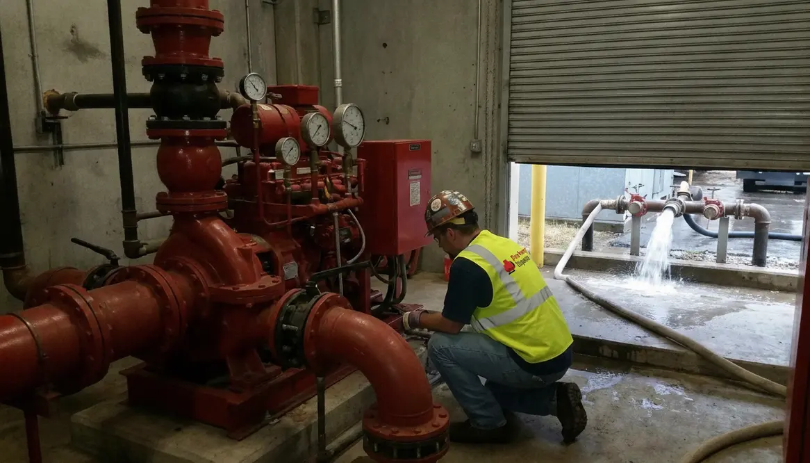 fire pump performance testing