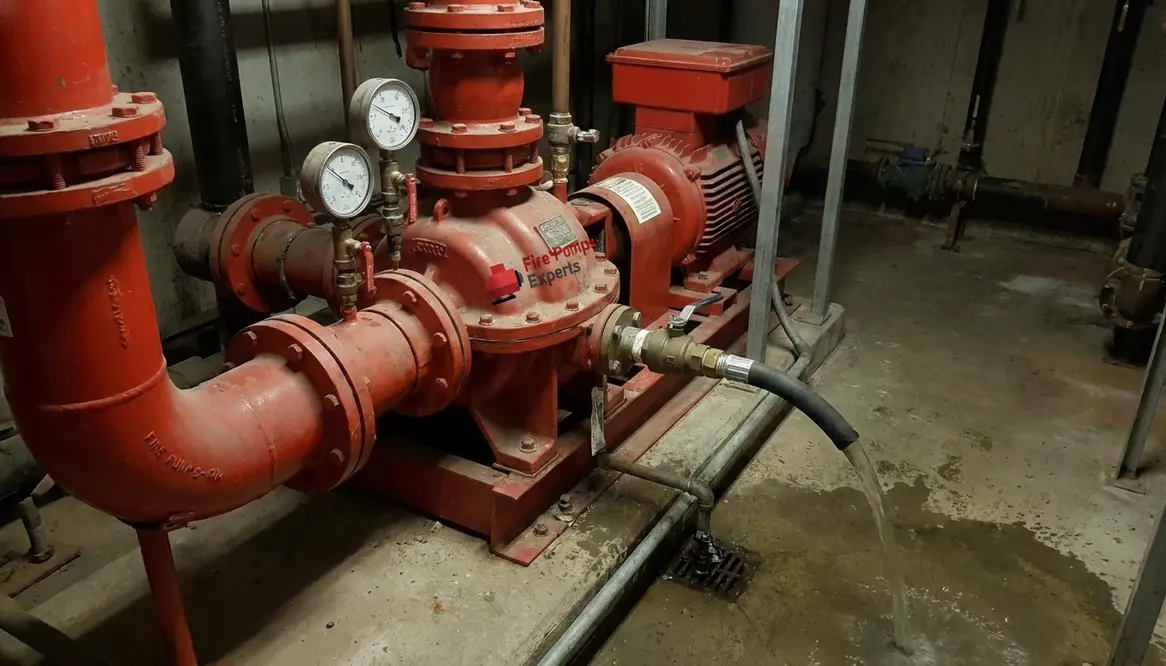 fire pump pressure and flow