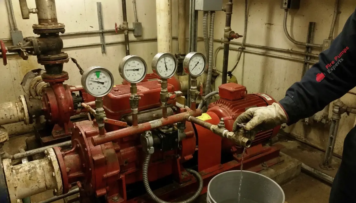 fire pump pressure, fire pump flow, fire pump troubleshooting