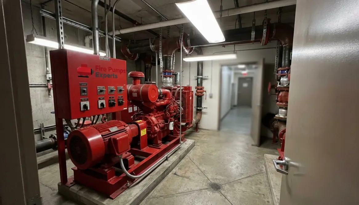 fire pump room design requirements high rise buildings