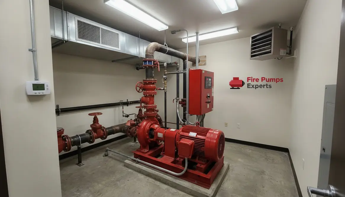 fire pump room hvac requirements
