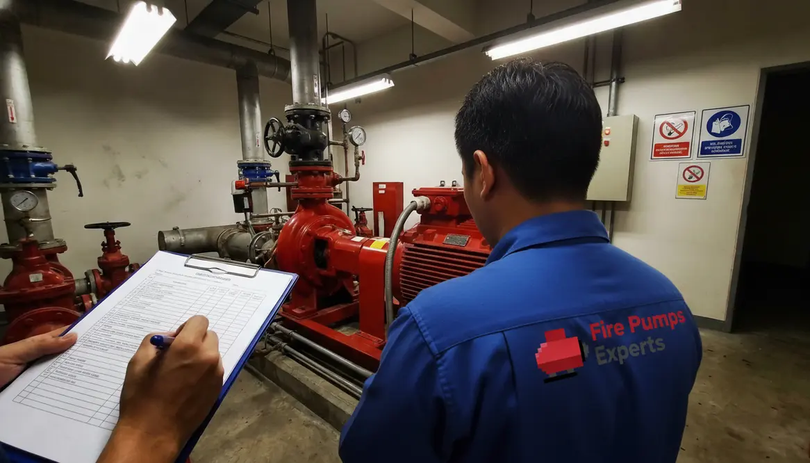 fire pump room inspection checklist