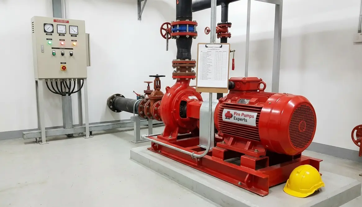 fire pump room maintenance checklist