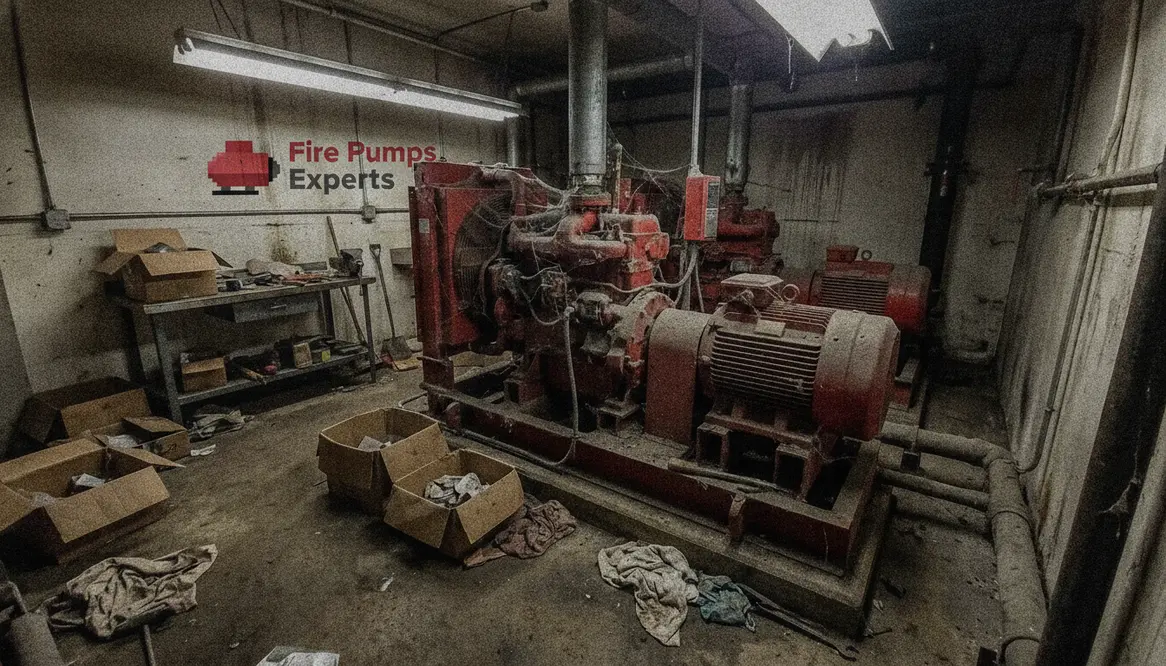 fire pump room requirements, fire pump maintenance, industrial fire protection