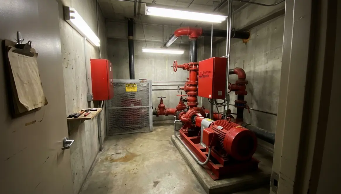 fire pump room requirements los angeles