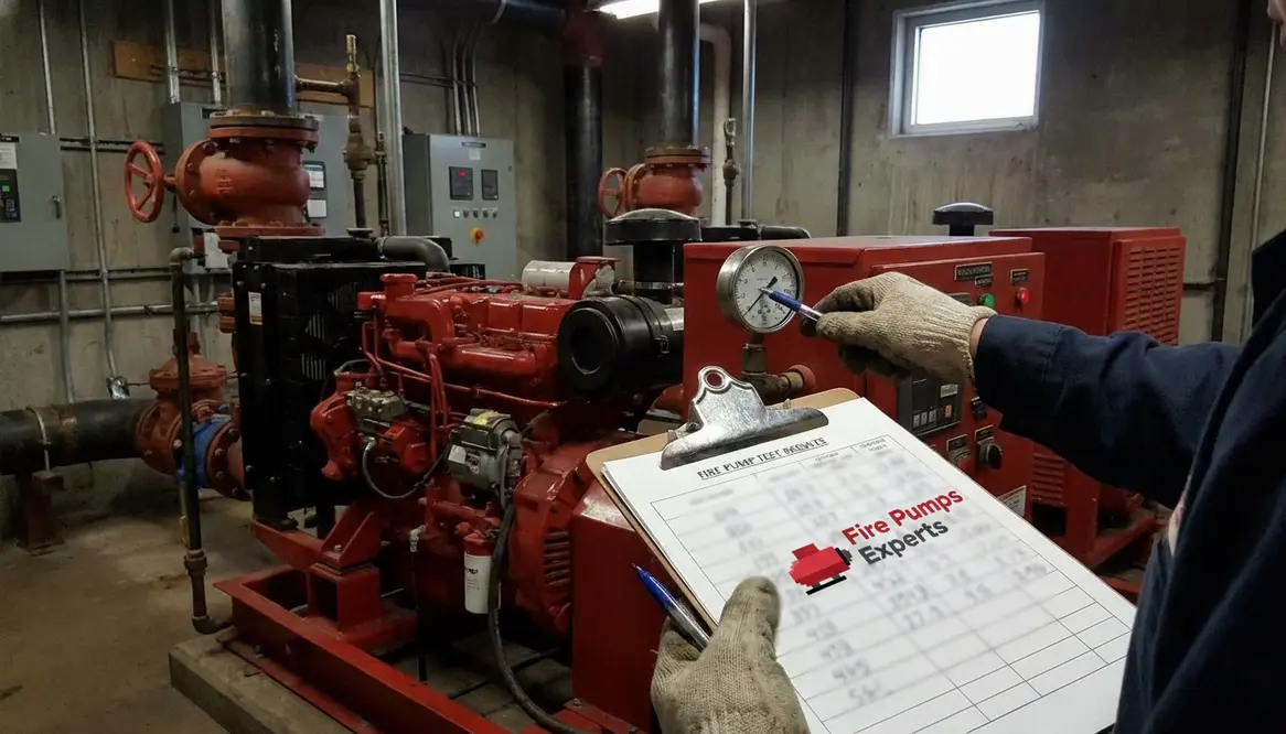 fire pump test results