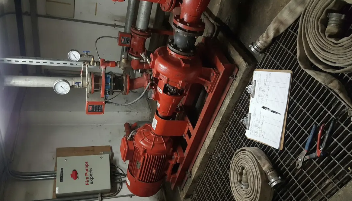 fire pump testing, annual fire pump test, fire pump maintenance