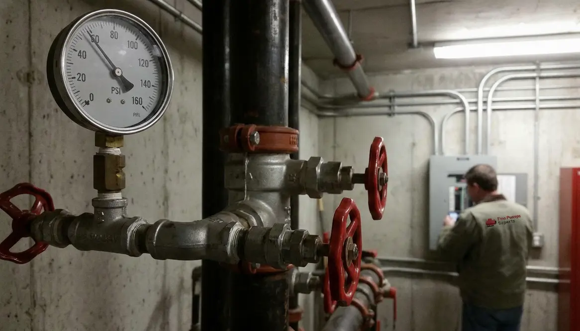 fire sprinkler pressure