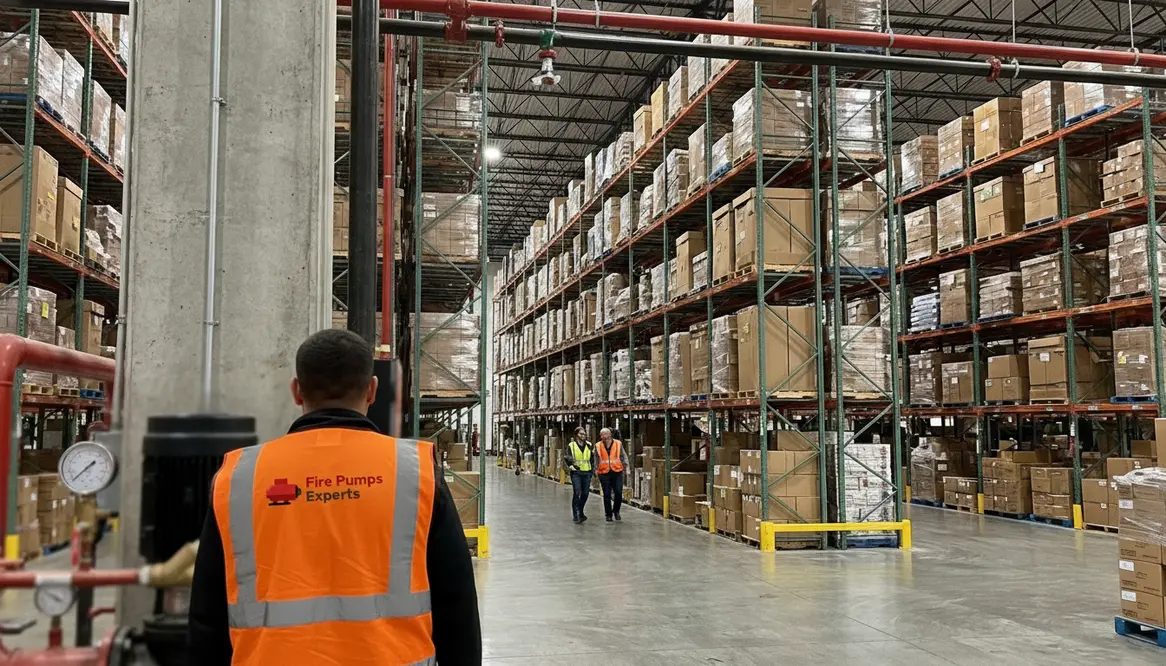 high piled storage fire sprinkler requirements, fire pump sizing