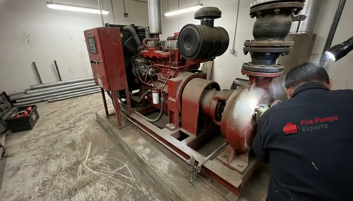 industrial fire protection, fire pump maintenance, fire pump inspection