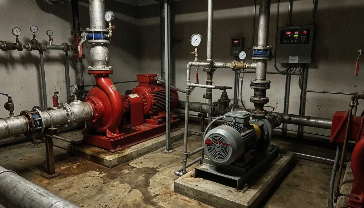 jockey pump settings, fire pump pressure settings, jockey pump
