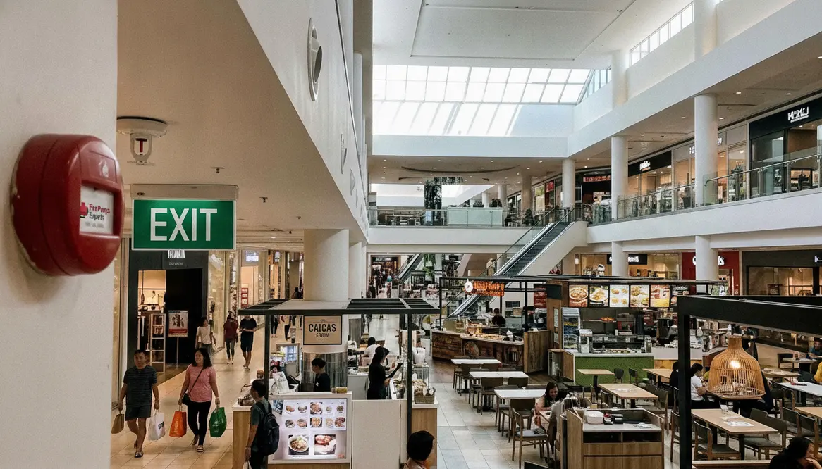 shopping centre fire protection