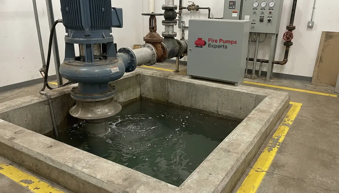 vertical turbine fire pump submergence, vertical turbine pump