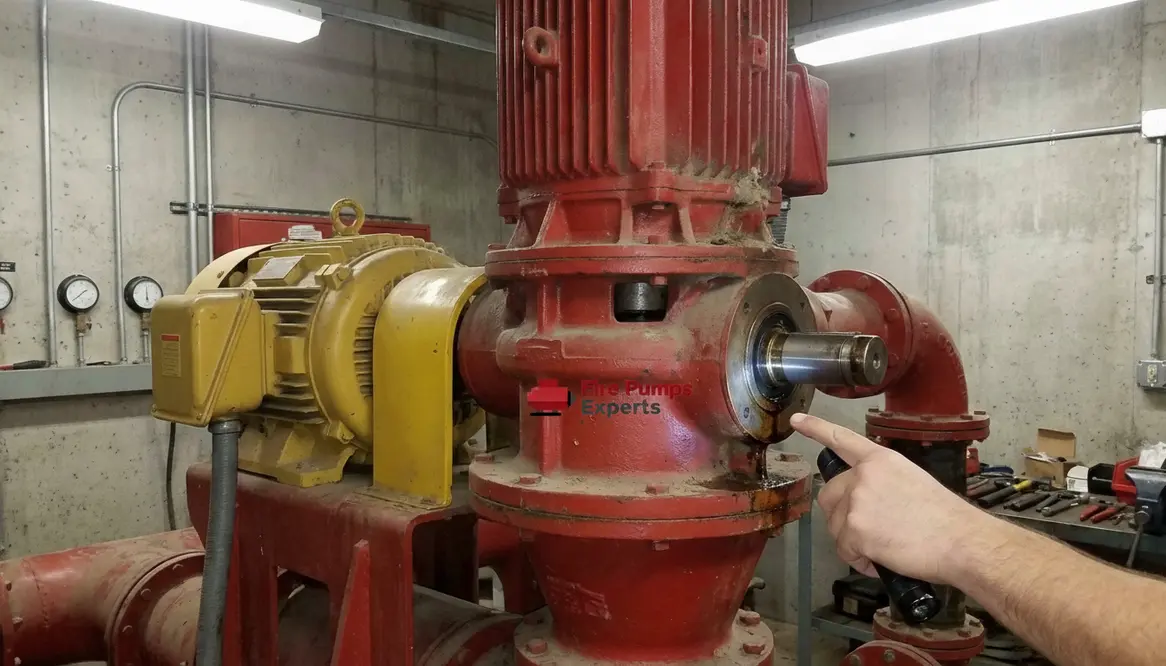 vertical turbine fire pump, vertical turbine pump bearings