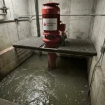 vertical turbine fire pump, wet well design, pump turbulence