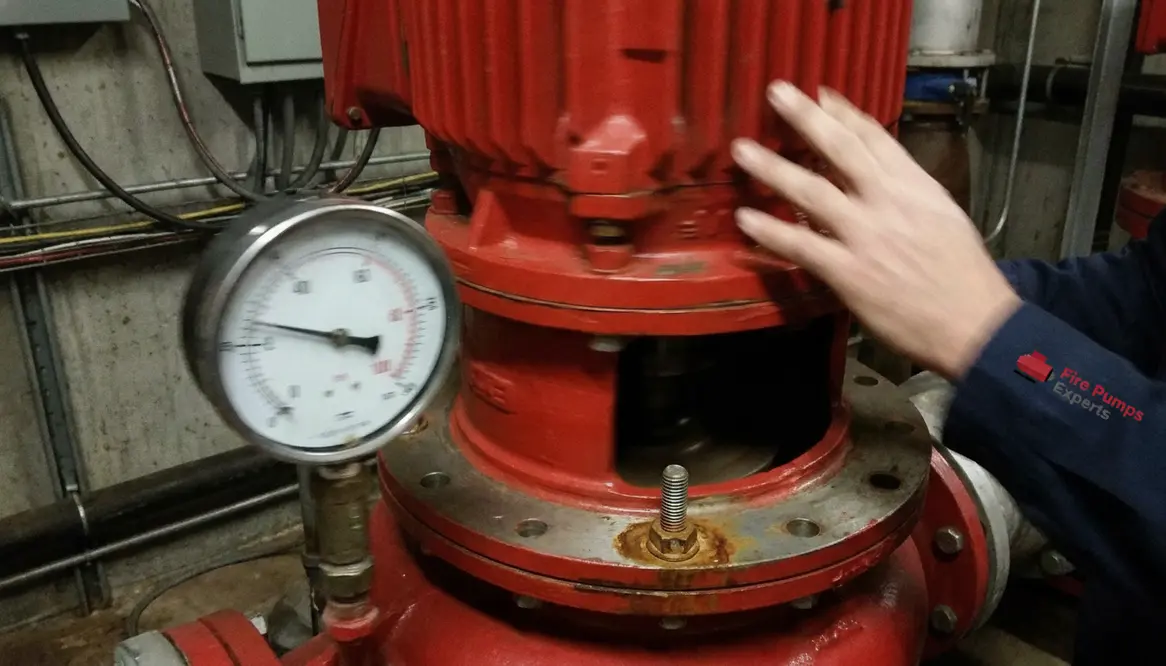 vertical turbine pump vibration, vertical turbine fire pump